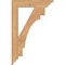 Ekena Millwork Merced Traditional Smooth Bracket, Western Red Cedar, 3 1/2"W x 22"D x 34"H BKT04X22X34MRC01SWR - alternate 3
